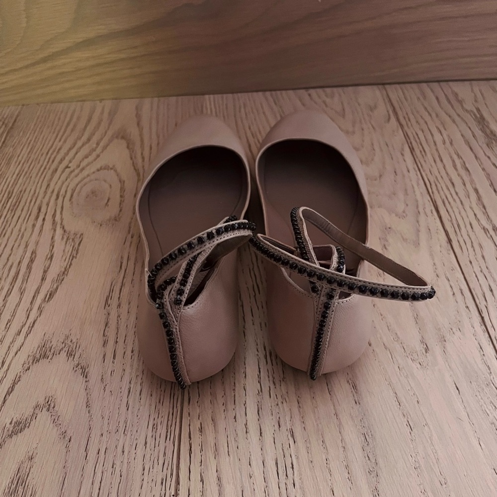 Belle by Sigerson Morrison Alberta Tan Women's Ballet Flats - Picture 5 of 7